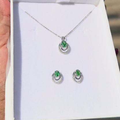 925 silver jewellery set