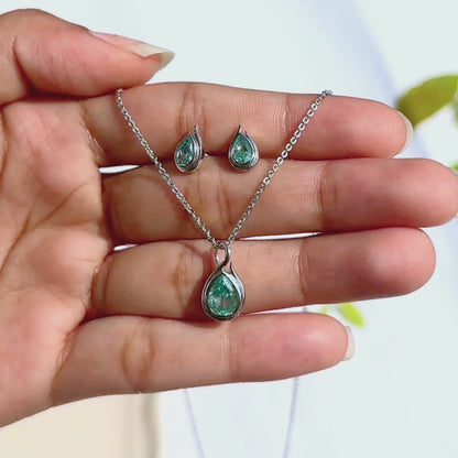 blue topaz necklace