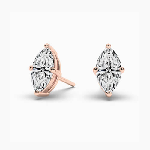 silver stud earrings