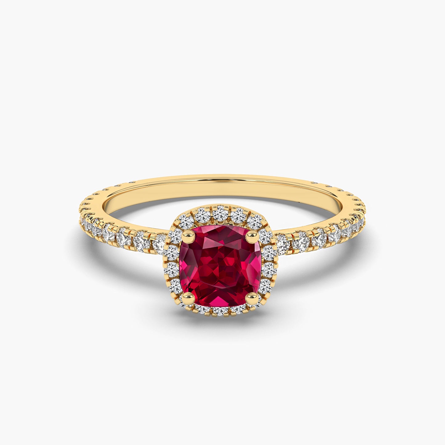 Ruby engagement rings