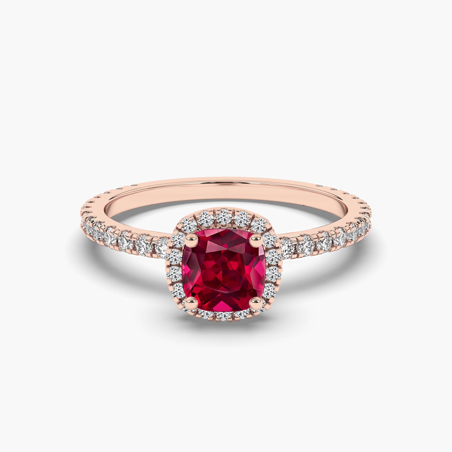 Ruby engagement rings