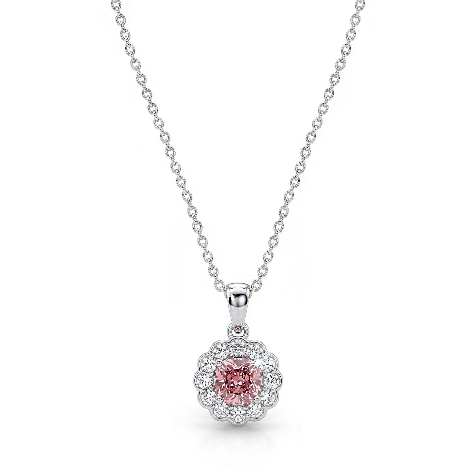 Pink Diamond pendant