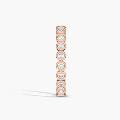 rose gold Sterling Silver Diamond Ring