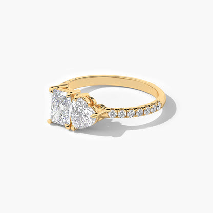 two stone ring for her