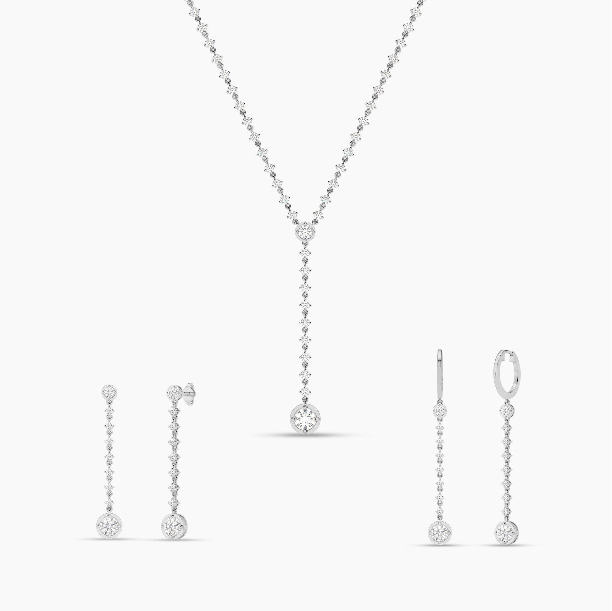 silver plated necklace