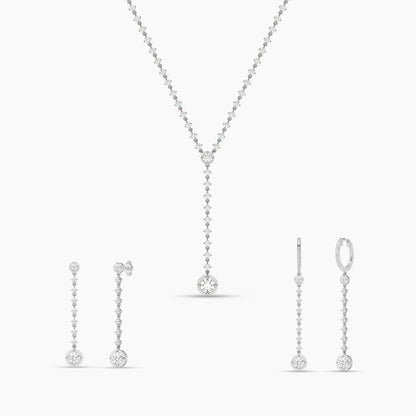 silver plated necklace