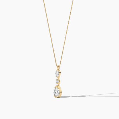 contemporary diamond necklace​