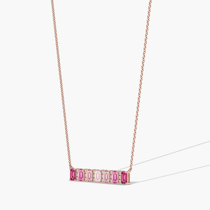 baby pink necklace