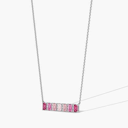 pink colour necklace