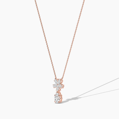 Small Silver Pendant Necklace