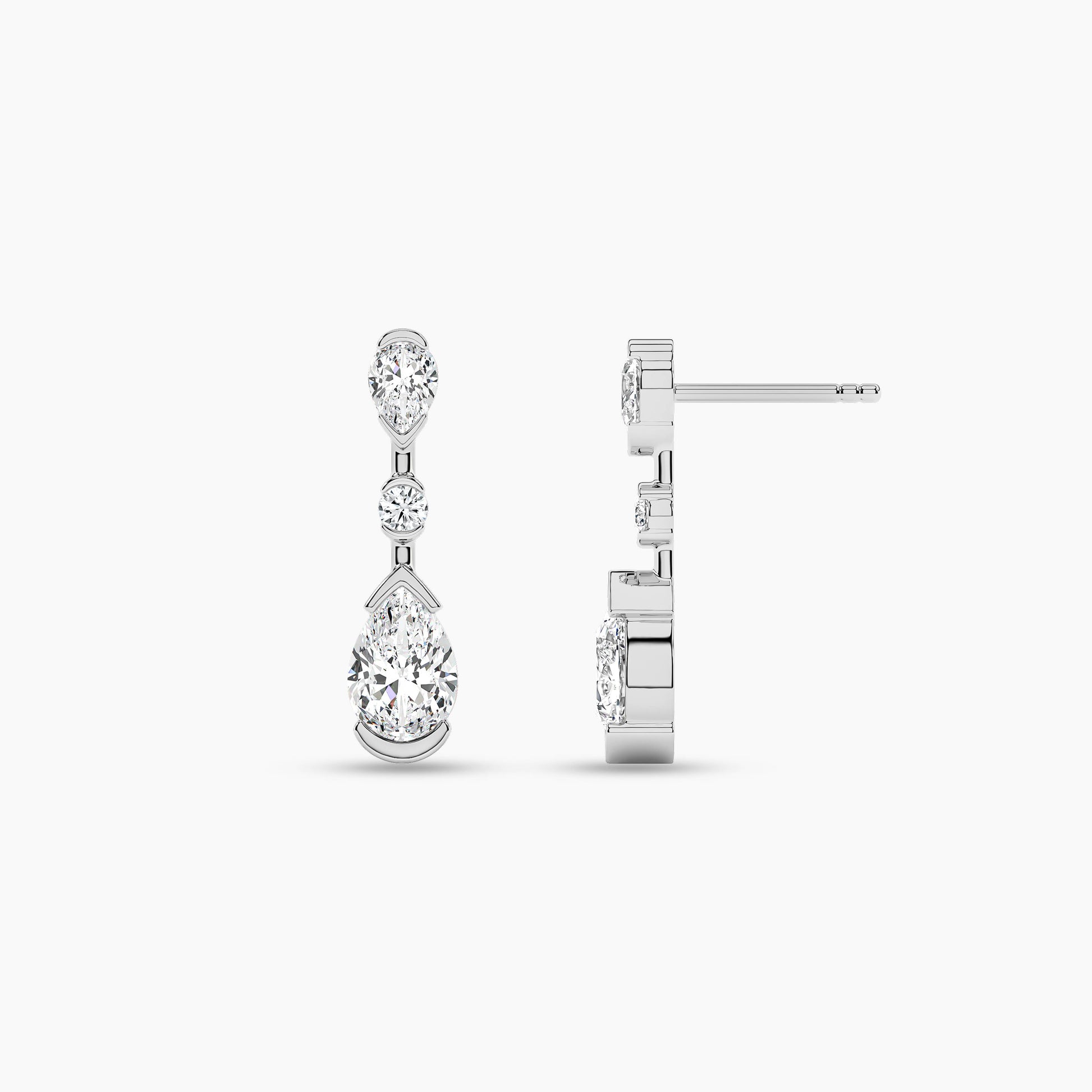 long drop earrings