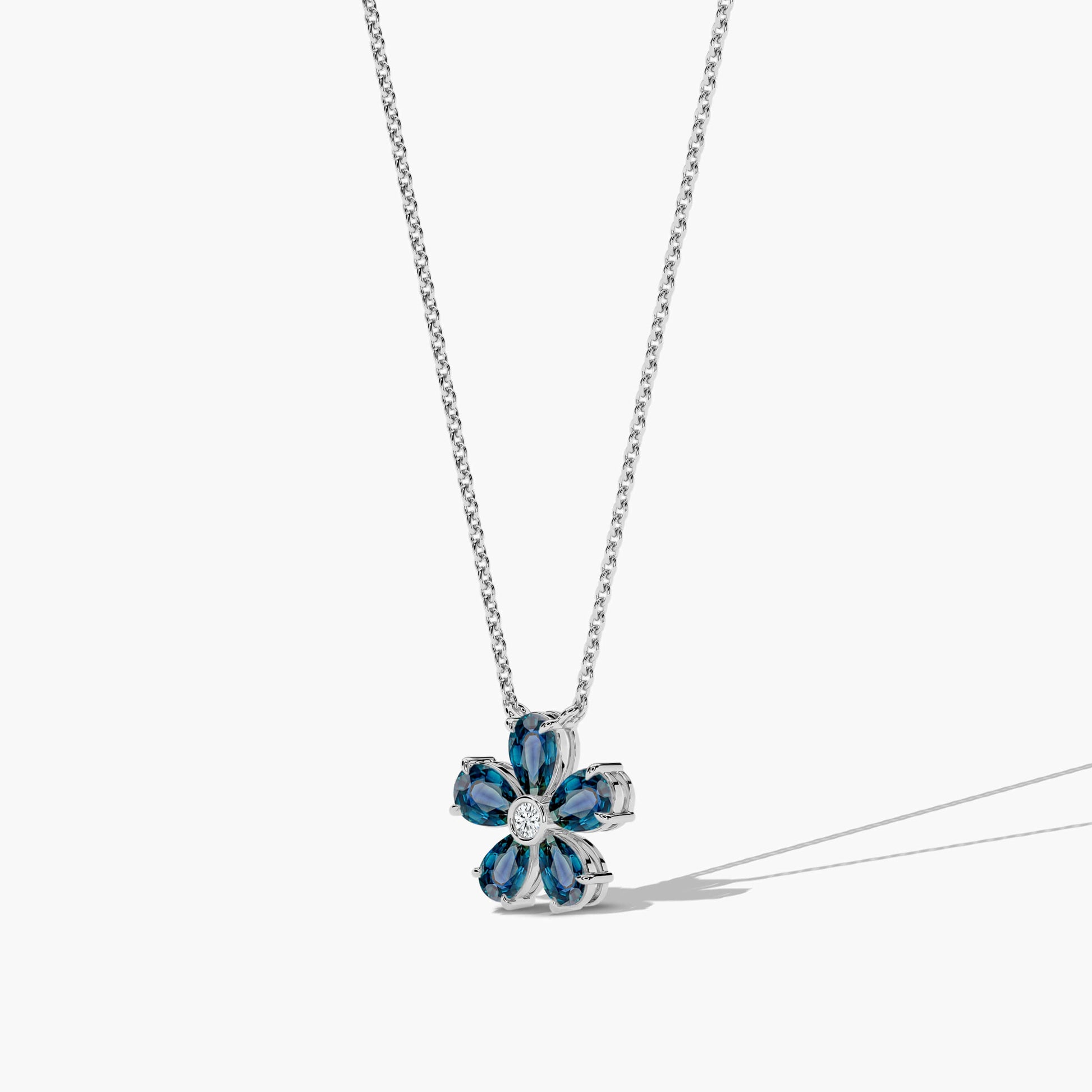 silver-colored necklace