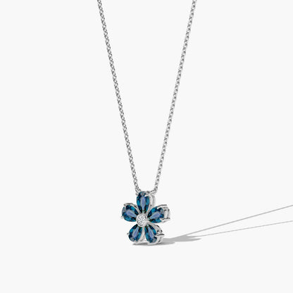 silver-colored necklace