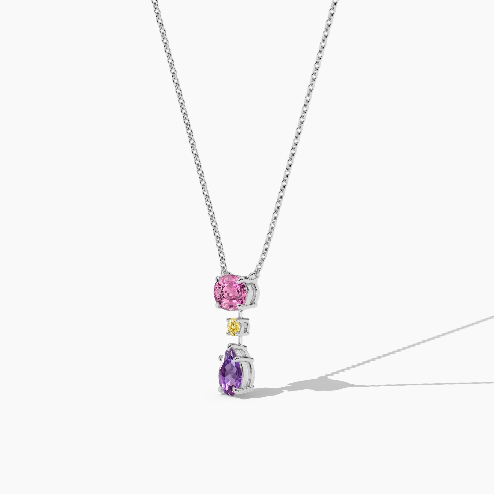 925 silver gemstone necklace