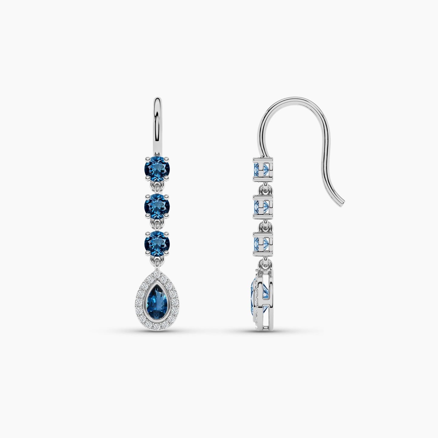 Synthetic Diamond earrings
