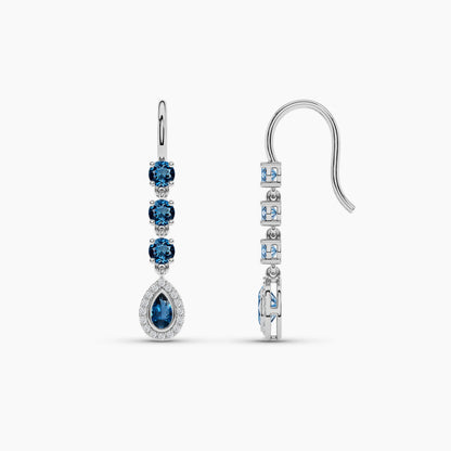 Synthetic Diamond earrings