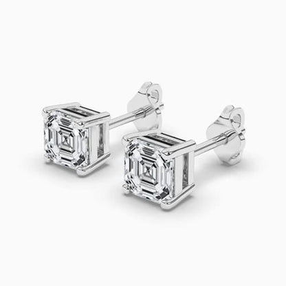 silver earrings