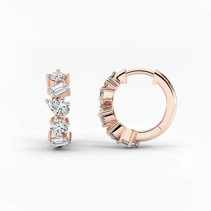 silver hoops