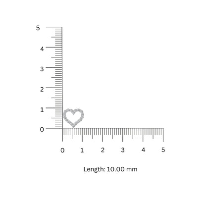 heart studs