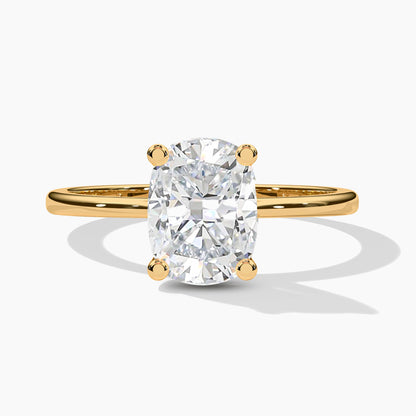 Solitaire Diamond Silver Rings for Girls