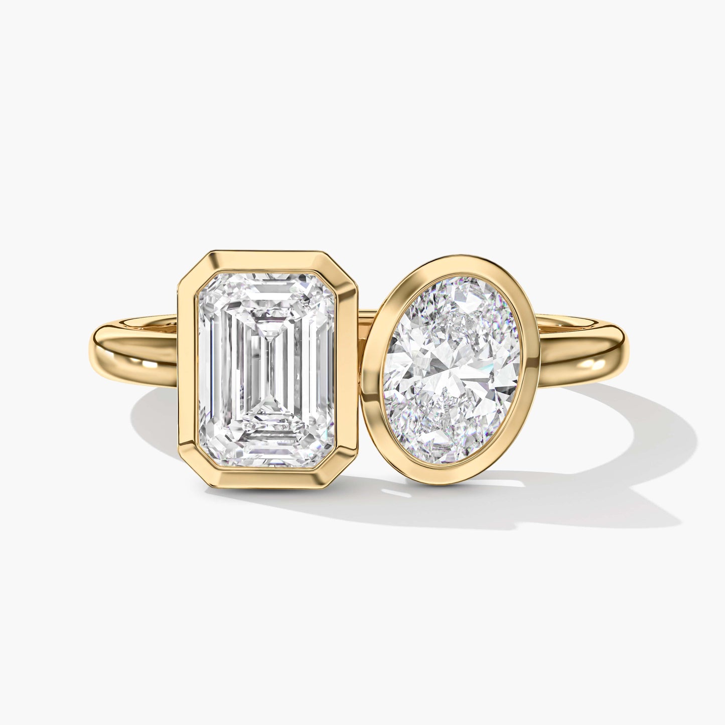 You and Me American Diamond Ring