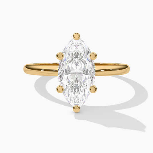 marquise diamond engagement ring