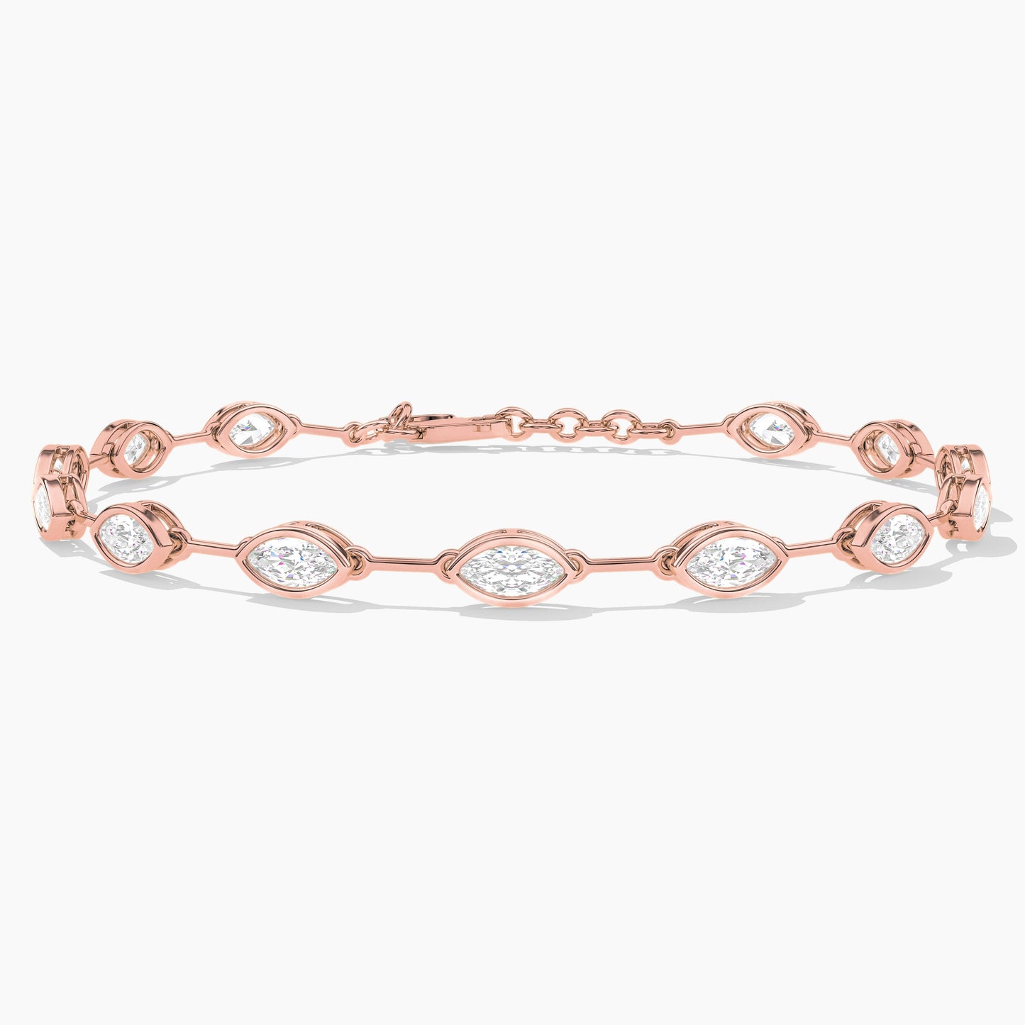 leaf diamond bracelet