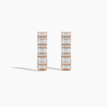 Sterling Silver Emerald Earrings