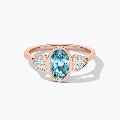 rings for women blue