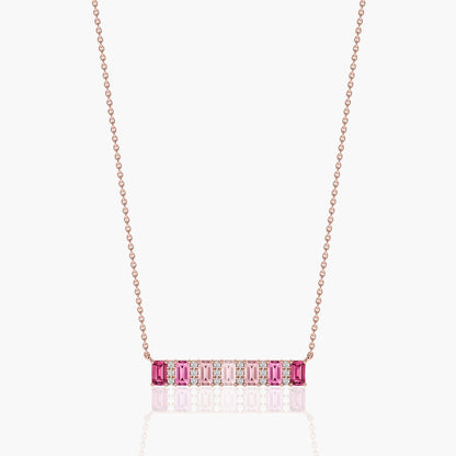 light pink colour necklace set​