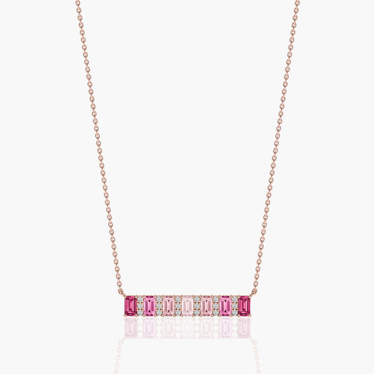 light pink colour necklace set​