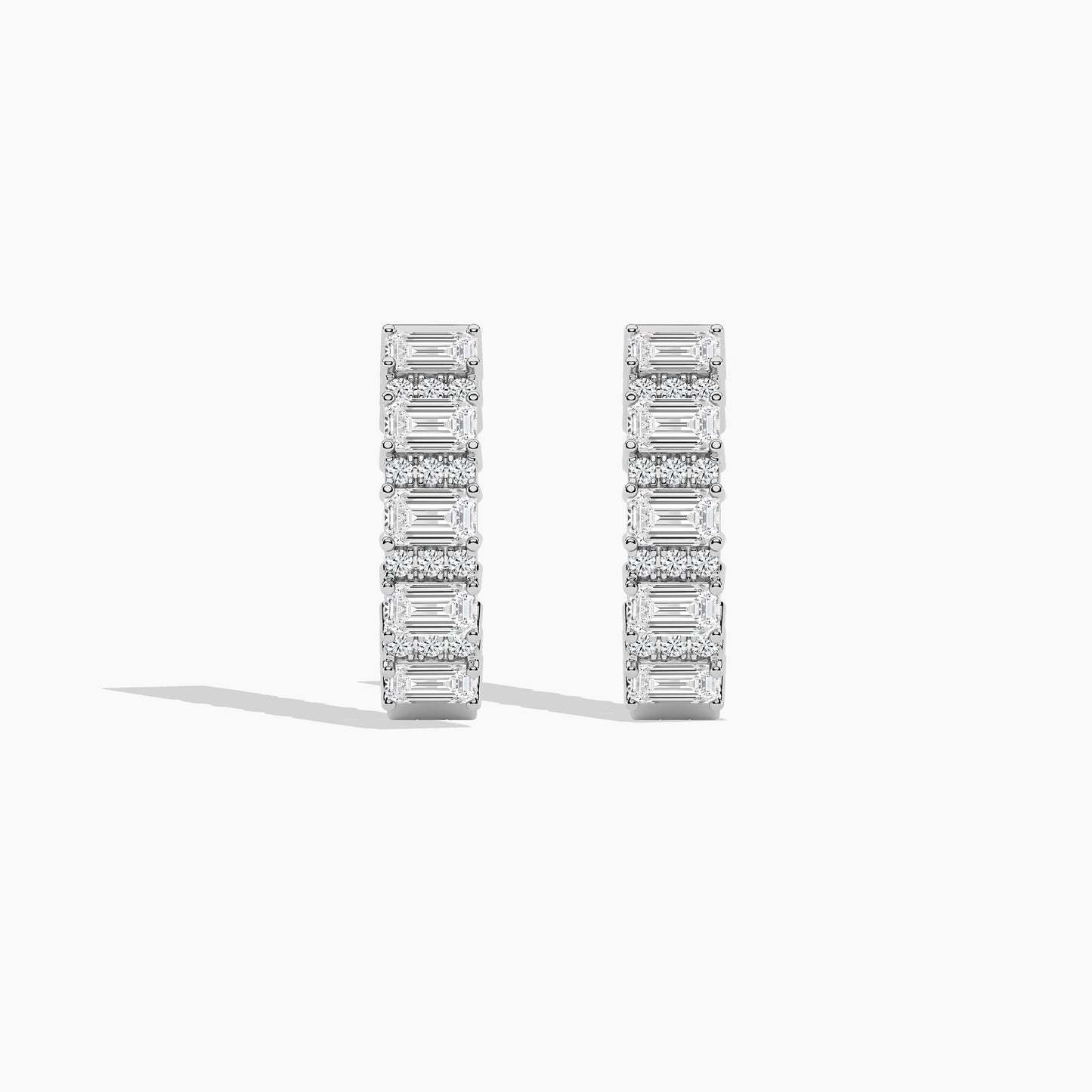 hoop ring earrings