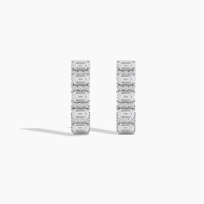 hoop ring earrings
