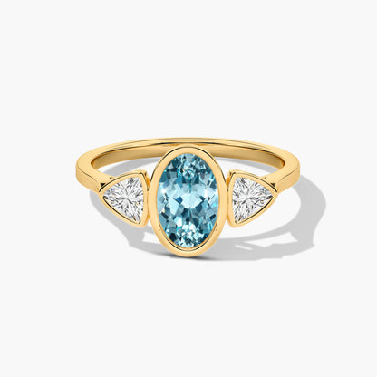 rings for women blue
