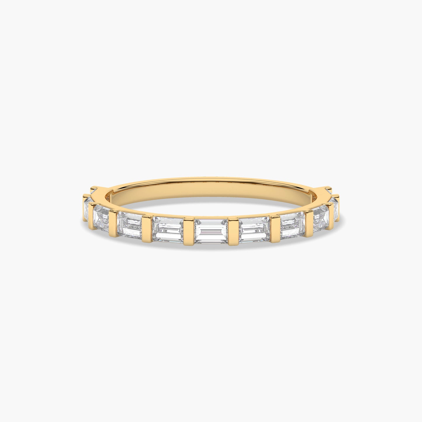 yellow Gold-plated and diamond ring 
