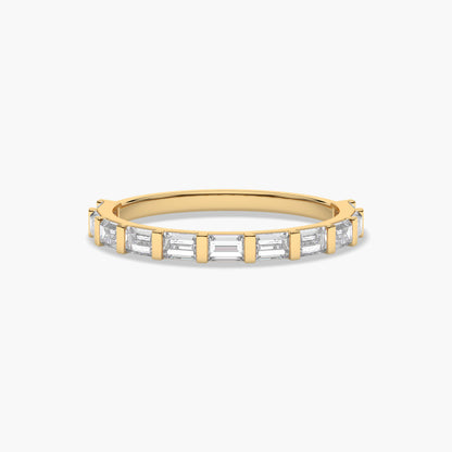 yellow Gold-plated and diamond ring 