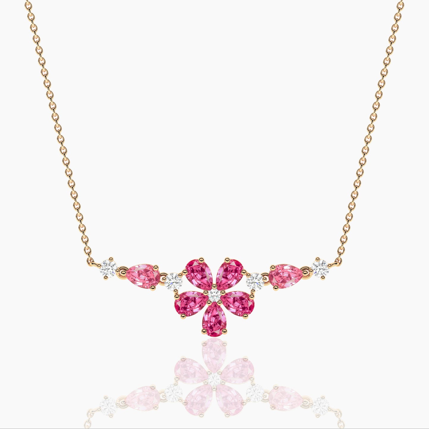 leafy affair necklace