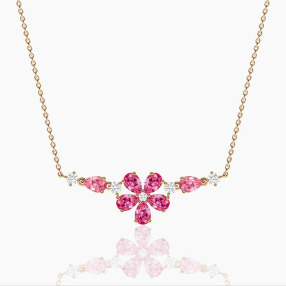 leafy affair necklace