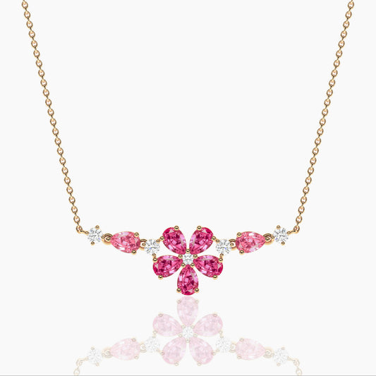 leafy affair necklace