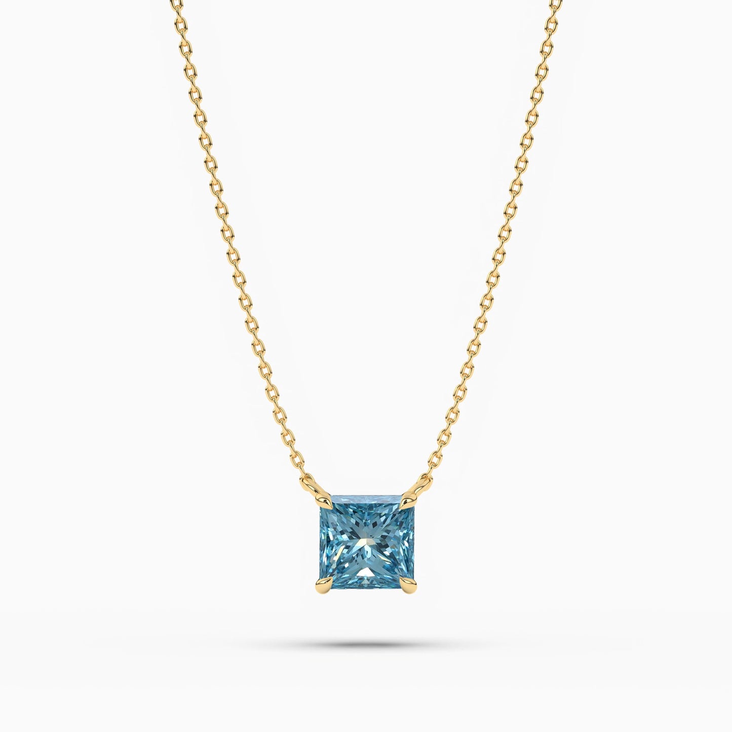 blue diamond necklace designs​