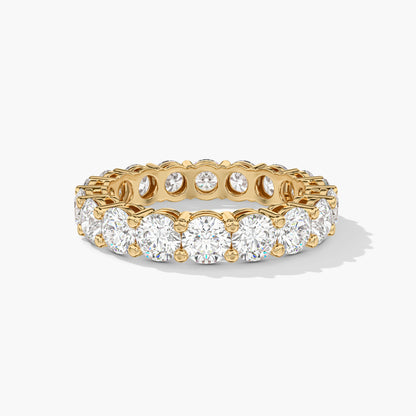 Women's diamond ring yellow gold plated