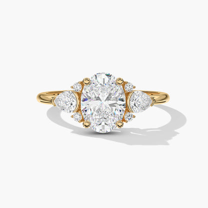 Silver diamond rings for women with price