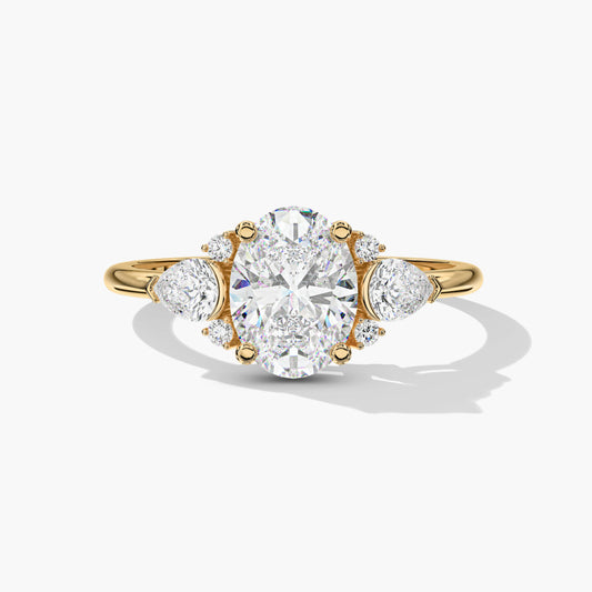 Silver diamond rings for women with price