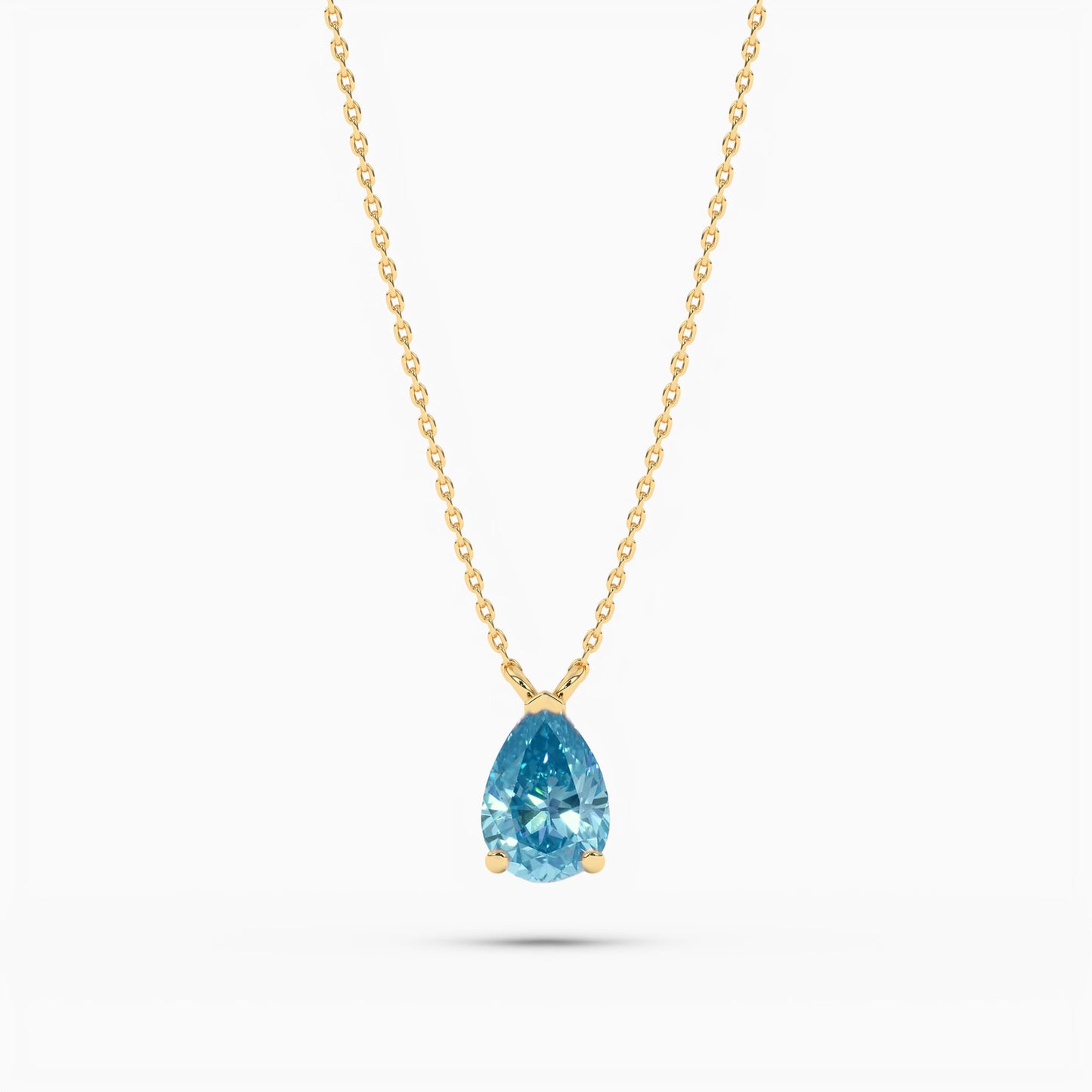 Ocean Love Small Silver Pendant Necklace