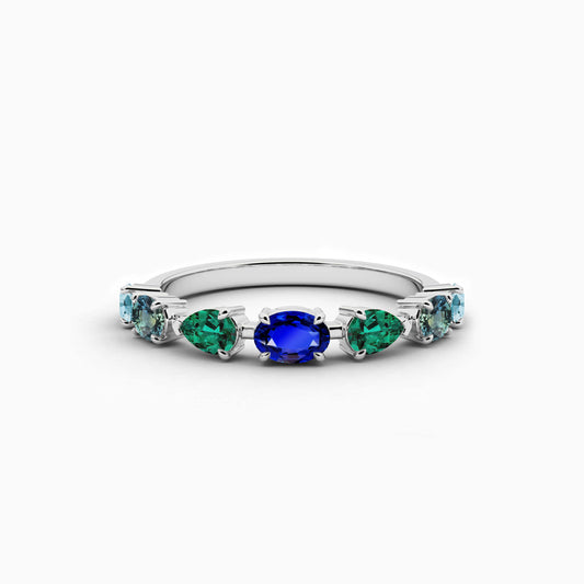 pecock combination ring