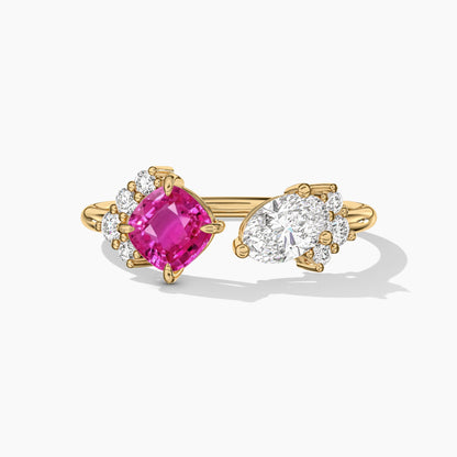 silver engagement rings