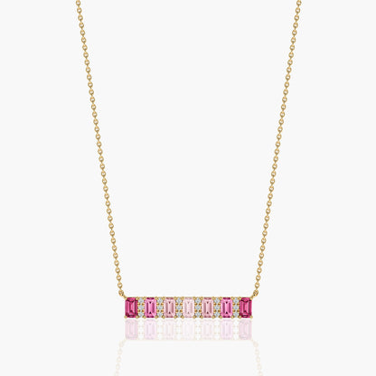 baby pink necklace set