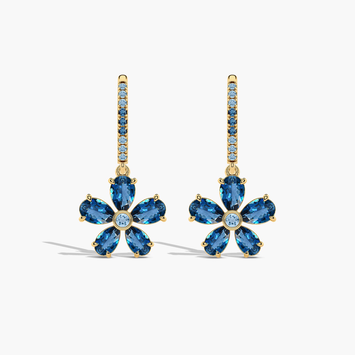 flower earrings