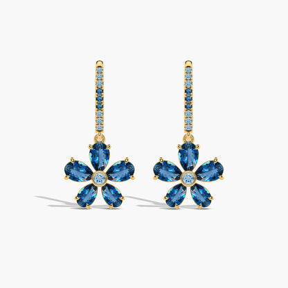 flower earrings