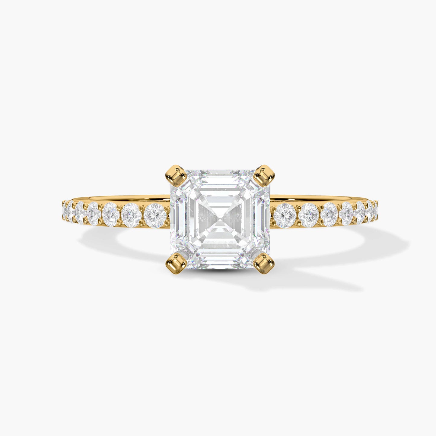 single diamond ring